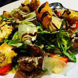 Салат із курячої печінки та руколи  (250г)