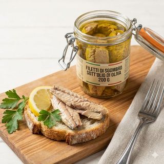 Filetti Di Sgombro Sott'olio Di Oliva 200 G