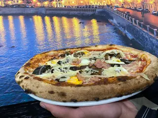 Pizza parmigiana 