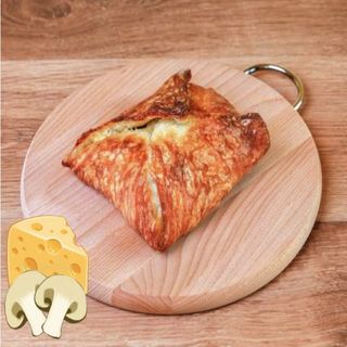 Chaczapuri z pieczarkami i serem