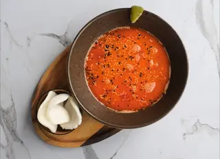 Supa Tom Yum cu fructe de mare
