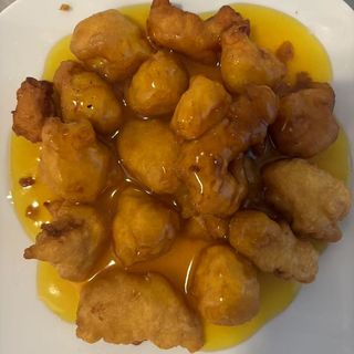 Pollo Con Salsa Agridulce