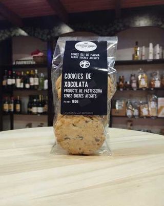 Cookies Con Pepitas Choco S/ Azucar 160G