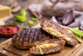 Татарско кюфте на скара