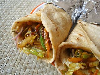 Veg Kathi Roll 