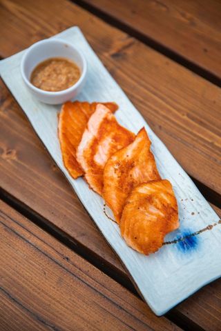 Teppaniaky salmon
