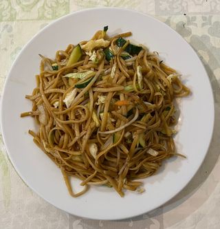 Tallarines con Verduras