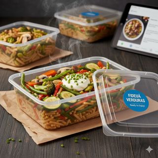 Fideuá con verduras (2 raciones)