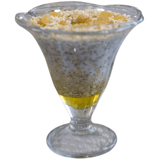 Чиа пудинг с мед и овесени ядки