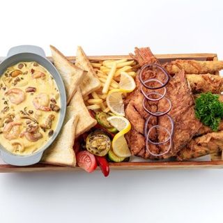 КОМБО СЛИВОЧНОЕ СОТЕ (2-3 ПЕРСОНЫ)