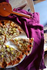 Pizza Vegetariana mala + Coca-Cola 0.25l