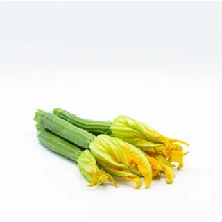 zucchina piccola con fiore - 500gr