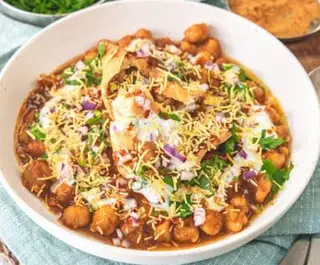 Samosa Chat - 8pcs