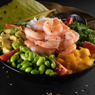 POKE LANGOSTINO Y PULPO