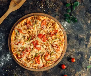 Pizza con Pollo