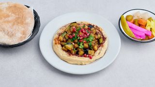 Hummus & Bakłażan