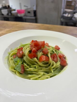 Спагетти со шпинатом (250 гр.)