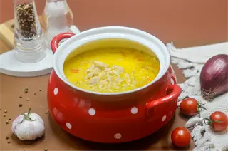 Oala cu ciorba de burta 1600ml