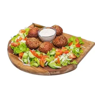 Plato De Falafel Con Arroz