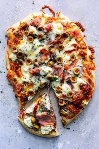 pizza charcuterie