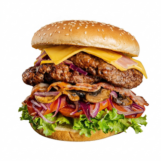 Burger doble de ternera