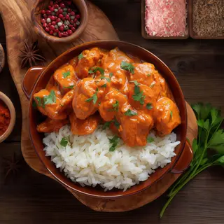 Bowl channa masala