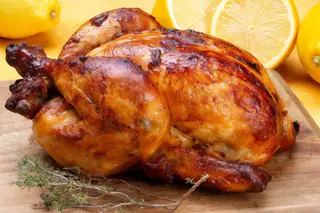 Roast chicken/Pollo asado (sin gluten)