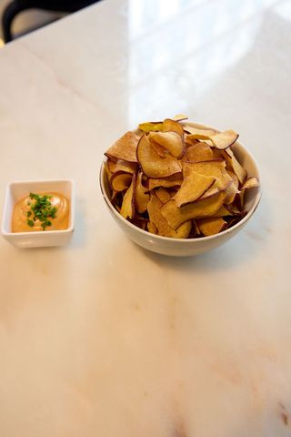 Chips de batata doce