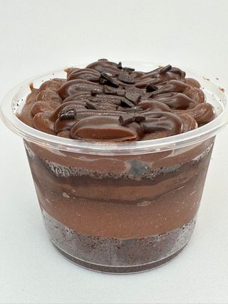 Bolo no pote de Chocolate Brigadeiro Preto & Nutella