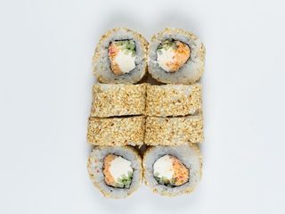 Філадельфія в кунжуті з крабом 260/8шт (260g)