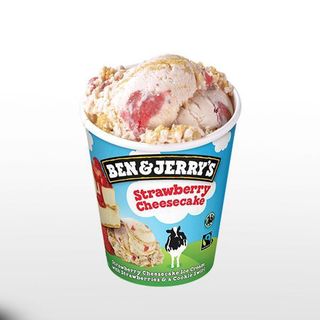 Ben & Jerrys - Strawberry Cheesecake