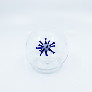 Covid carantinat Albastru