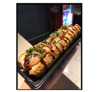 SUSHI DOG SALMON PHILADELPHIA.