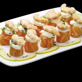 Gunkan com camarao 10 pcs 