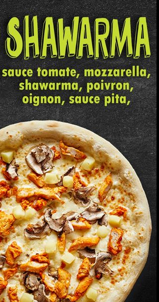 PIZZA SHAWARMA