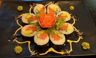 275 Futomaki fritto salmone  8 pezzi