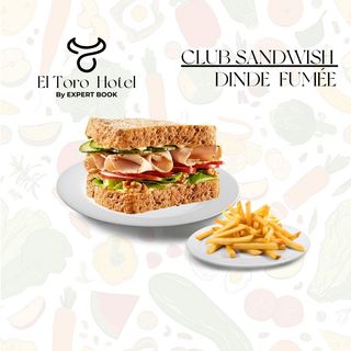 Club Sandwich Dinde Fumée & Frites
