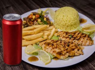 Plat Escalope Grillé + Soda