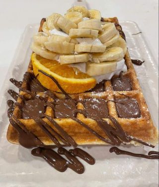 Gaufre Nutella Banane