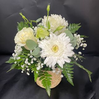 Centro decorativo Blanco