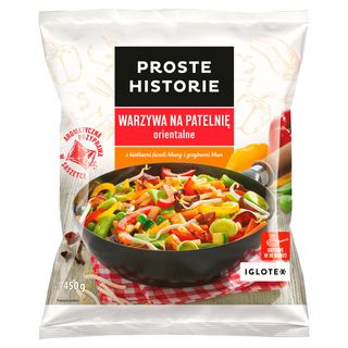 Warzywa na patelnie orientalne Proste historie. 0.45кг