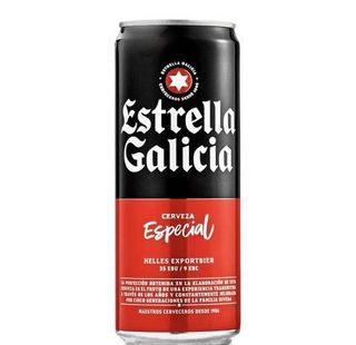 Cerveza Estrella Galicia 330 Ml.