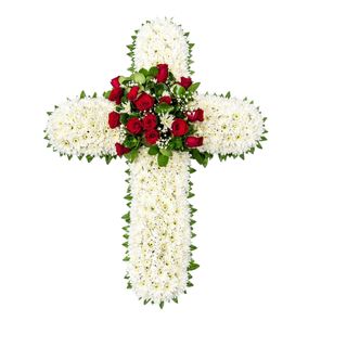 Heavenly Grace Funeral Cross