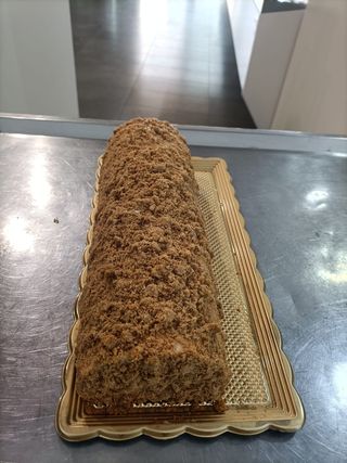 Torta gelato con biscotto salato