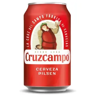Cerveza En Lata Cruzcampo (330 ml.)