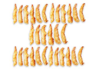 Krewetki w tempurze i panko 15 szt. +3 sosy (500g)