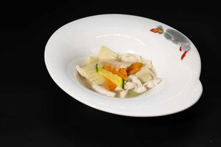 148. Pollo con verdure