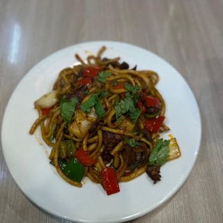 тохо лагман ( с курицей )