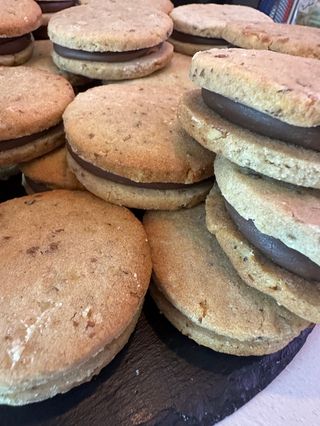 Biscuiti choco zmeura