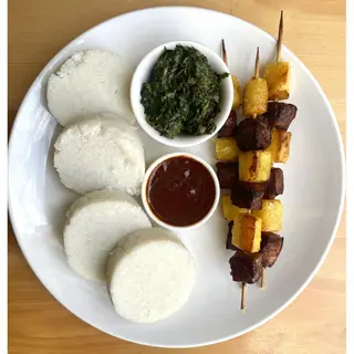 Pork and Pineapple Skewers